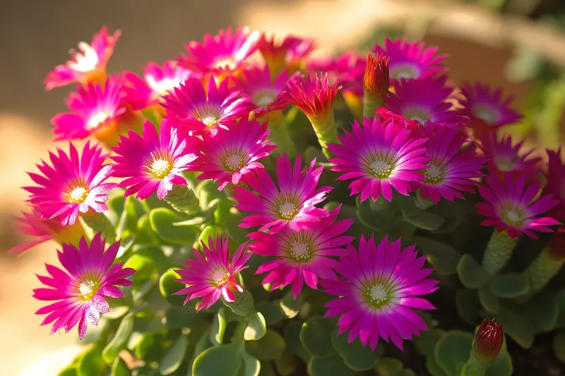 delosperma, la planta suculenta ideal para jardines mexicanos