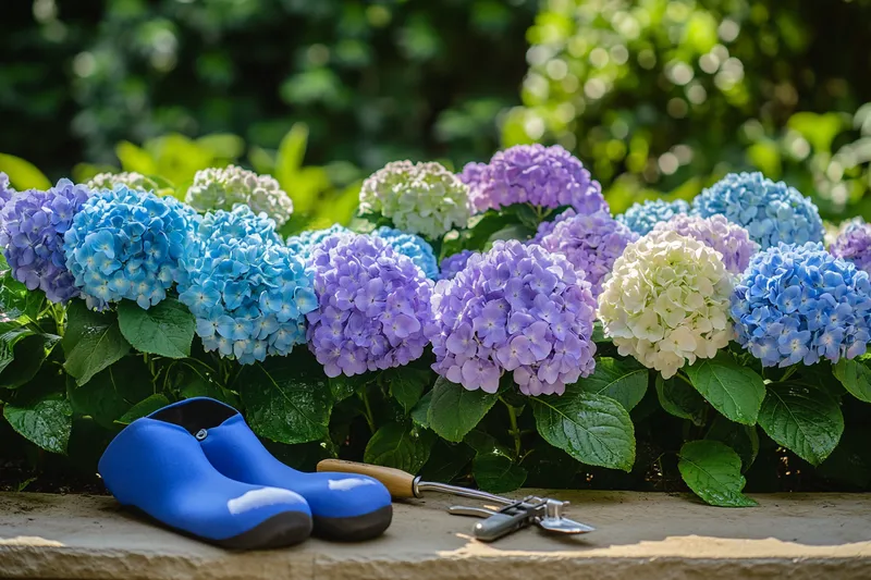 hortencias flores, cómo cuidarlas y disfrutar de su belleza en cualquier estación